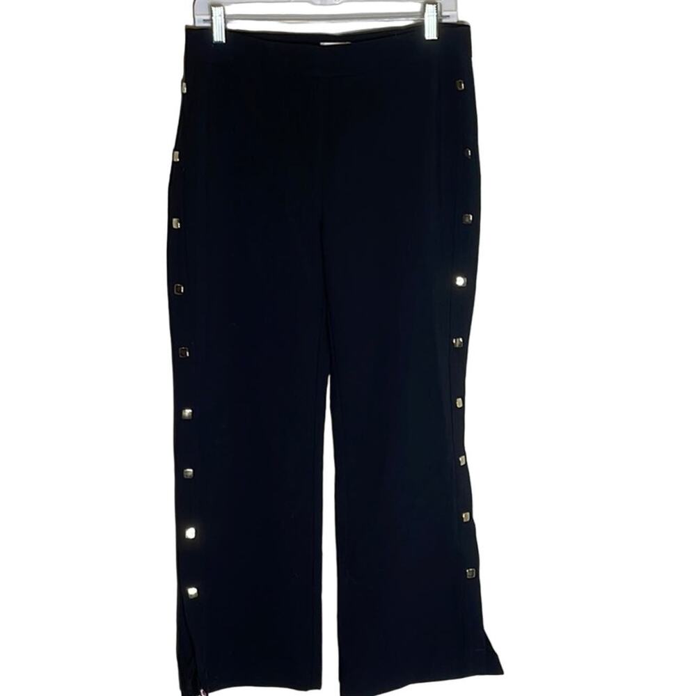 Chico's The Ultimate Fit Black Studded Pants Size 0.5 - Small - 6